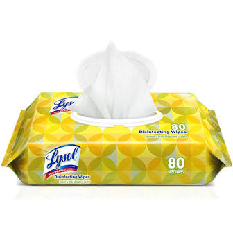 Lysol Disinfecting Wipes (80 Wipe Pack)