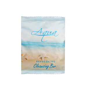 Aqua Organics Cleansing Bar, Travel Size Beach Hotel Amenities, 0.5 oz (Case of 1000)