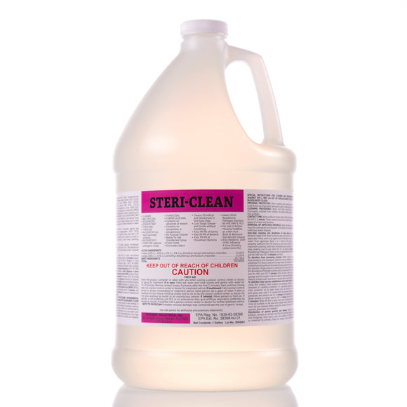 Steri-Clean Liquid Disinfectant - 1 Gallon/128oz