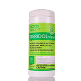 Handy Clean Hospital Grade Steridol Disinfectant Wipes - 35 Wipes Per Container -