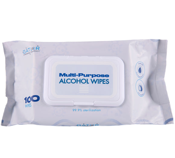 Multi-Purpose Sanitizing Wonder Wipes (100 Wipe Pack)