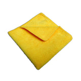 Yellow Microfiber Cleaning Cloth 16X16